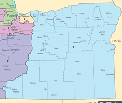 Oregon congressional districts