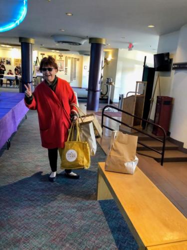 Last minute shopping