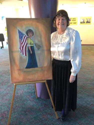 A locally painted display